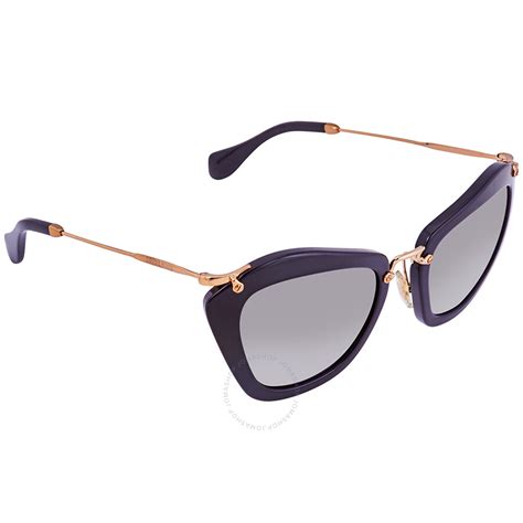 Miu Miu Women's 0mu 10ns Cat Eye Sunglasses 